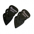 Ibanez BPS17HR-BK Grip Wizard Serie Plektren 6 Stueck schwarz Bild 1
