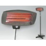Eurom TH2003S Terassenheizstrahler mit Standfuss Bild 1