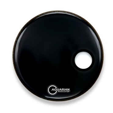 Aquarian RSM24BK Bass Drum Fell Regulator 24 Zoll Bild 1