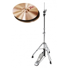 Paiste 14 Hi-HatBecken, PST7 Serie inkl. Hi-Hat Stnder Bild 1