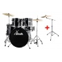 XDrum Semi 22 Standard Schlagzeug Midnight Black SET Bild 1