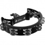 Tiger TAM70-BK Tiger Halbmond-Tambourine schwarz Bild 1