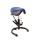 Drum Hocker, Schlagzeug Hocker Drummerhocker Sitz schwarz/blau Bild 1