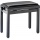 Stagg PB39 BKM SBK Klavierbank Schwarz Matt Vinyl Schwarz Bild 1