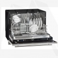 Exquisit EGSP6E Inox Tisch-Spler vollintegriert, Tischgeschirrspler Bild 1