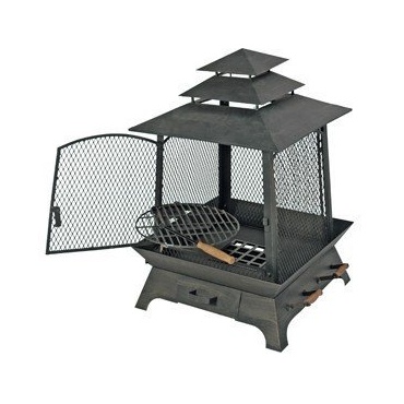 Casa Padrino Gartenofen / Terrassenofen Modell Sicilia 95 x 70.5 x 60.5 cm Bild 1