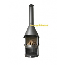 Gartenkamin Hermapro Vario 70 grau Bild 1