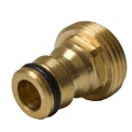 Messing Klick Stecknippel mit Auengewinde 1/2 Bild 1