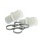 Schlauchverbinder (2er Pack mit 4 VA Schellen)  32 mm auf  38 mm Bild 1
