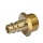 Druckluft Stecknippel mit Auengewinde 1/2 Bild 1