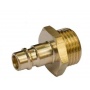 Druckluft Stecknippel mit Auengewinde 1/2 Bild 1