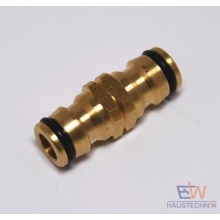 Doppelstecker mit Stecksystem fr Wasserschluche  Bild 1