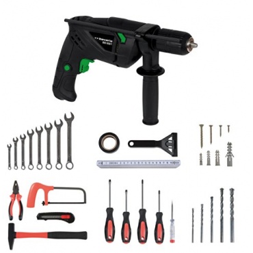 bavaria BID 650 1 Kit Schlagbohrmaschinen Set 600 W Bild 1
