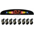 8 SENSOREN 4 vorne, 4 hinten EINPARKHILFE DISPLAY PDC REGENSCHUTZ Ph8, MundG Bild 1