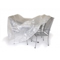 Abdeckhaube fr Gruppe 300x200cm oval transparent Bild 1