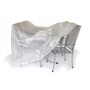 Abdeckhaube fr Gruppe 300x200cm oval transparent Bild 1