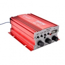 500W 2 x 30W RMS Mini Auto USB FM Verstrker Amplifier Car HiFi Endstufe  Bild 1