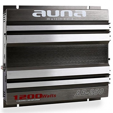 Auna W1-AB-250 2-Kanal Auto Verstrker Endstufe, 1200W  Bild 1