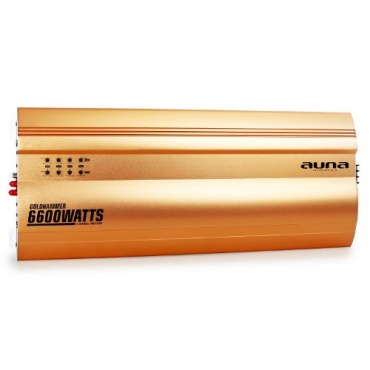 Auna Goldhammer Auto Endstufe leistungsstarker Auto Verstrker, 6600W Bild 1