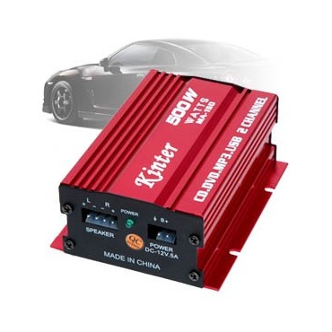 HiFi Endstufe Mini Auto Verstrker Amplifier 2 Kanle 500W 2 x 75W RMS Bild 1