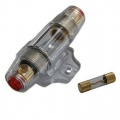 Auto kfz 12v Endstufe Verstrker Sicherungshalter und 60A gold Sicherung AGU Bild 1