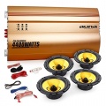 Auna 4.0 Car Hifi Set Golden Race V6 2 Autoboxen Lautsprecher Paare  Bild 1