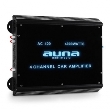 Auna 4-Kanal Auto-Endstufe Verstrker, 360W RMS, 4000W max.  Bild 1