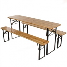 Bierbankgarnitur 3teilig 180cm Bild 1