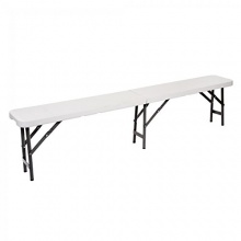 GARTENBANK KUNSTSTOFF KLAPPBAR 183x25cm Bild 1