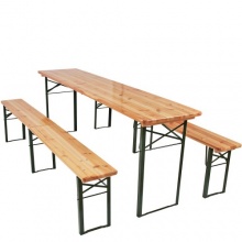 Robuste Bierzeltgarnitur 3teilig 220cm Bild 1