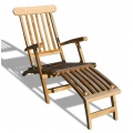 KMH, Deckchair  Echt Teak Bild 1