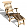 KMH, Deckchair  Echt Teak Bild 1