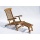 Teakholz Deckchair mit Auflage  Bild 2