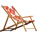 Deckchair Gestell Teak Bild 1