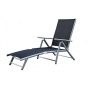 MERXX Deckchair Aluminium Bezug schwarz Bild 1