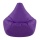 Hi-BagZ Garten Sitzsack LILA Wasserabweisend Bild 1
