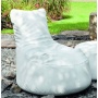 Garten Sitzsack Weiss Schwarz Bild 1