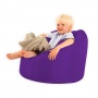 Garten Kinder Sitzsack LILA Wasserabweisend  Bild 1