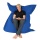 Garten Sitzsackwasserabweisend Blau Bild 2