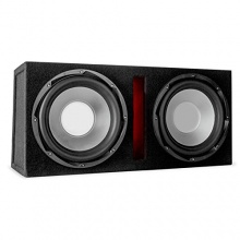 Auna Basswaver X 10L Doppel Auto Subwoofer 2100 Watt, 2 x 25cm Tieftner Bild 1