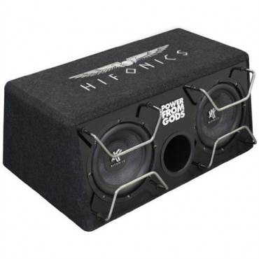 Car Subwoofer Hifonics HFI-202 2x20cm 800W Bassreflex Bild 1