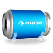 Auna C8-CB200-9A aktive Design Bassrhre Subwoofer, 20 cm, 500 Watt Bild 1