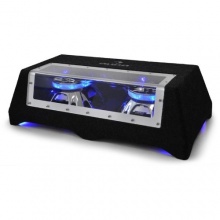 Auna CB25050 Subwoofer 2x 25cm Lichteffekt 1600 Watt Bild 1