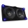 Auna CB25050 Subwoofer 2x 25cm Lichteffekt 1600 Watt Bild 5