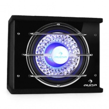 Auna 25cm Auto Subwoofer Auto Basskiste, 600 Watt  Bild 1