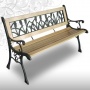 Robuste Gartenbank Sitzbank  Bild 1