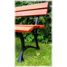 Gartenmbel Holzbank Bild 1