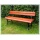 Gartenmbel Holzbank Bild 2