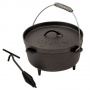 BBQ-Bull, DO4.5 Dutch Oven Topf, Kochtopf aus Gusseisen, Brter Bild 1