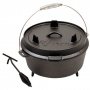 BBQ-Bull, 7 Liter 9QT Dutch Oven Topf DO9, Kochtopf aus Gusseisen Bild 1